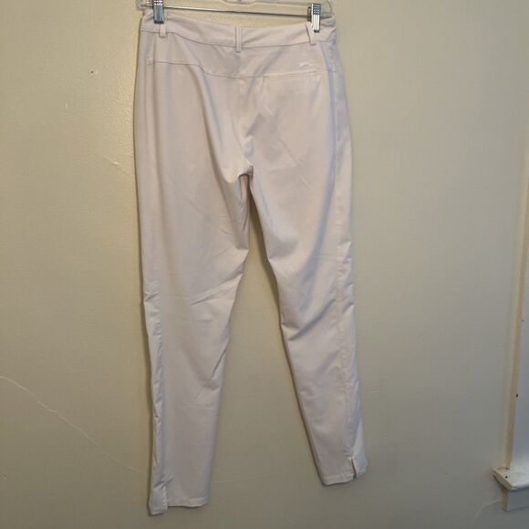 SLAZENGER Ultralight Aero Skinny Quick Dry Twill Golf Pants, White- Size 2 - Picture 9 of 10